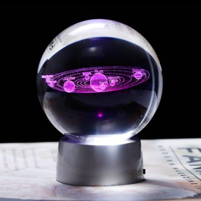 Solar System Crystal Globe (Pro)