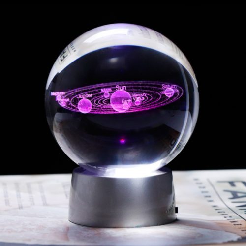 Solar System Crystal Globe (Pro)